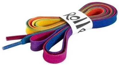 Rio Roller Laces Rainbow 1