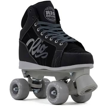Rio Roller Lumina Roller Skates Black Grey 1