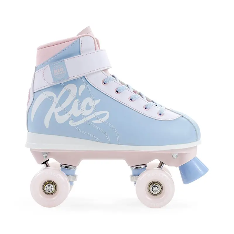 Rio Roller Milkshake Cotton Candy Roller Skates (Blue/Pink) 3