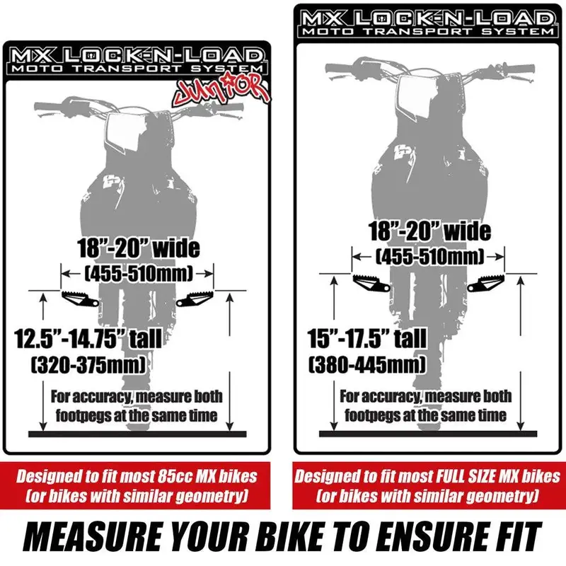 Risk Racing Lock-N-Load - Strapless Moto Transport System 1St Generation 2
