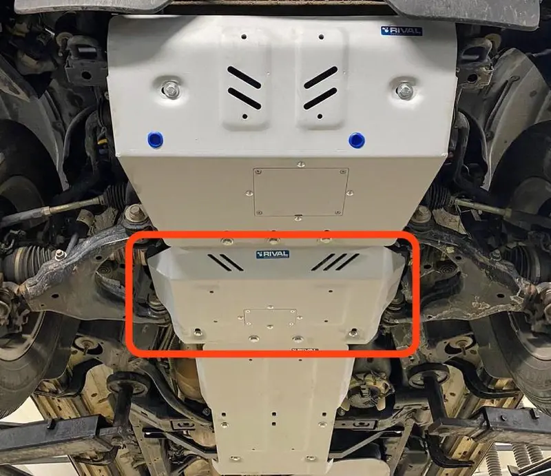 Rival 4X4 Engine Part 2 Underbody Armour Toyota Lc Prado 2009-On 1
