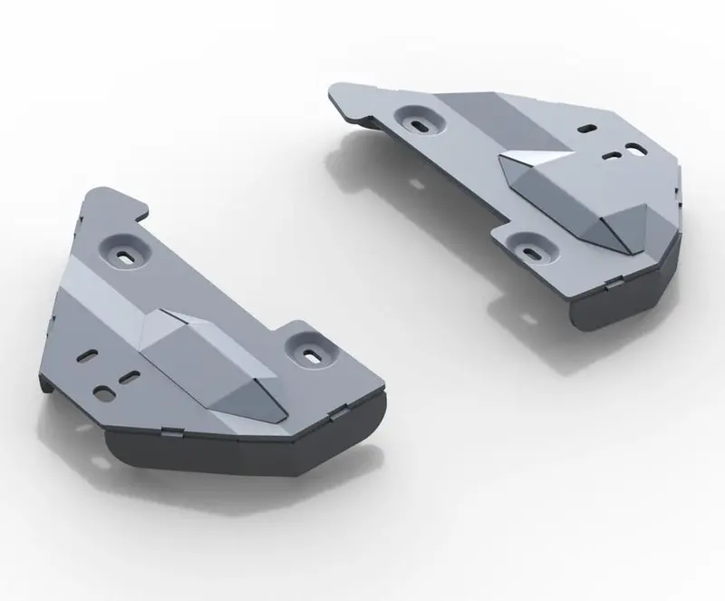 Rival 4X4 Lower Control Arms Underbody Armour Toyota Hilux 2015-On 1