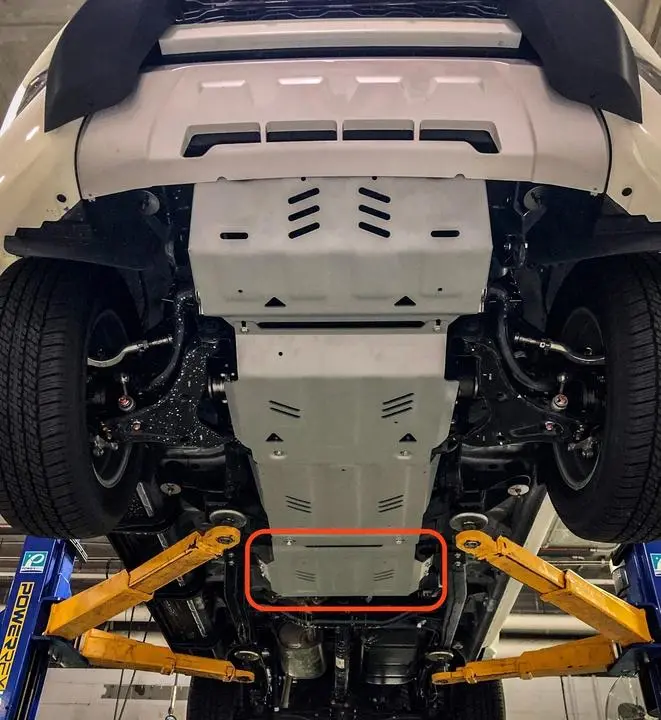 Rival 4X4 Transfer Case Underbody Armour Mitsubishi Triton L200 2015-On / Mitsubishi Pajer 1