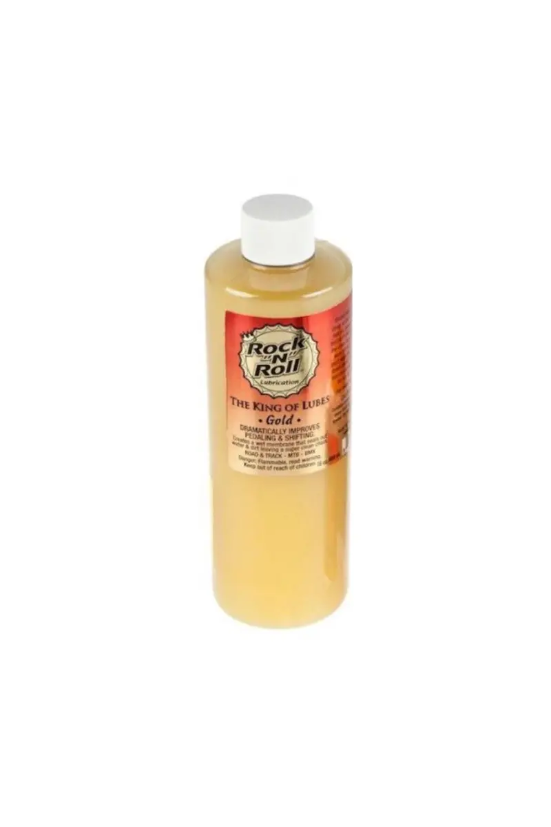 Rock N Roll Gold 16Oz Bike Lubricant 1