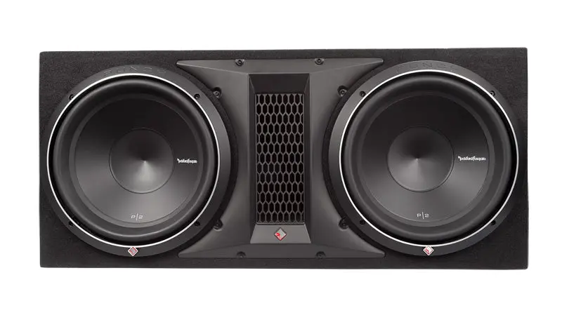 Rockford Fosgate P2-2X12 Dual Punch Series 12" Loaded Enclosure 2