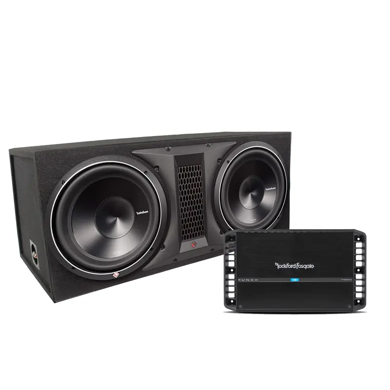 Rockford Fosgate R1200-1D + P32x12 Dual 12" Punch P3 Series Loaded  Package 1
