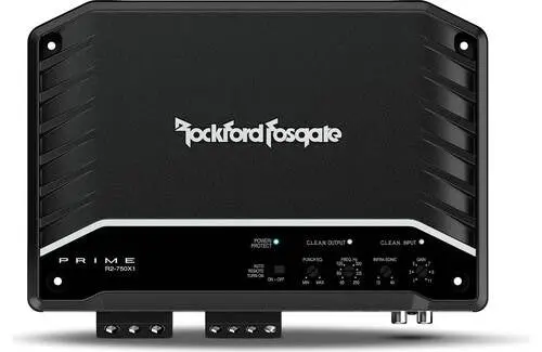 Rockford Fosgate R2-750X1 Prime Series Monoblock 750W Rms 1