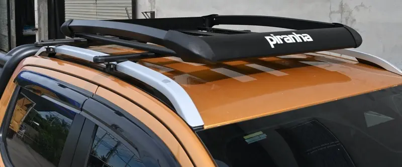 Roof Rack Aluminum - Ford Ranger Next Gen+Bracket Black 1