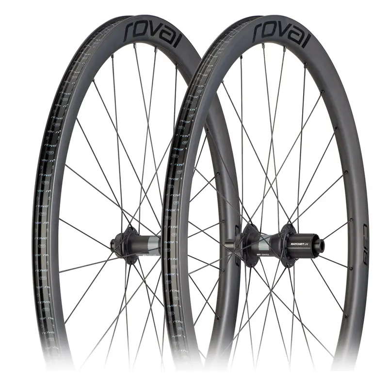 Roval Rapide C38 Carbon Disc Wheelset 700C 1