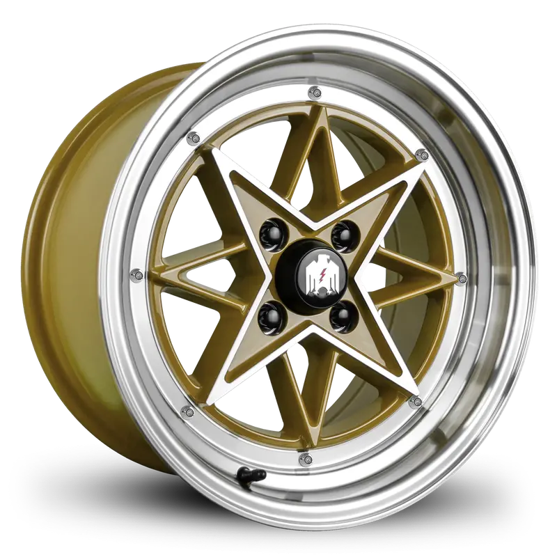 Rs-L | Gloss Gold Machined 1