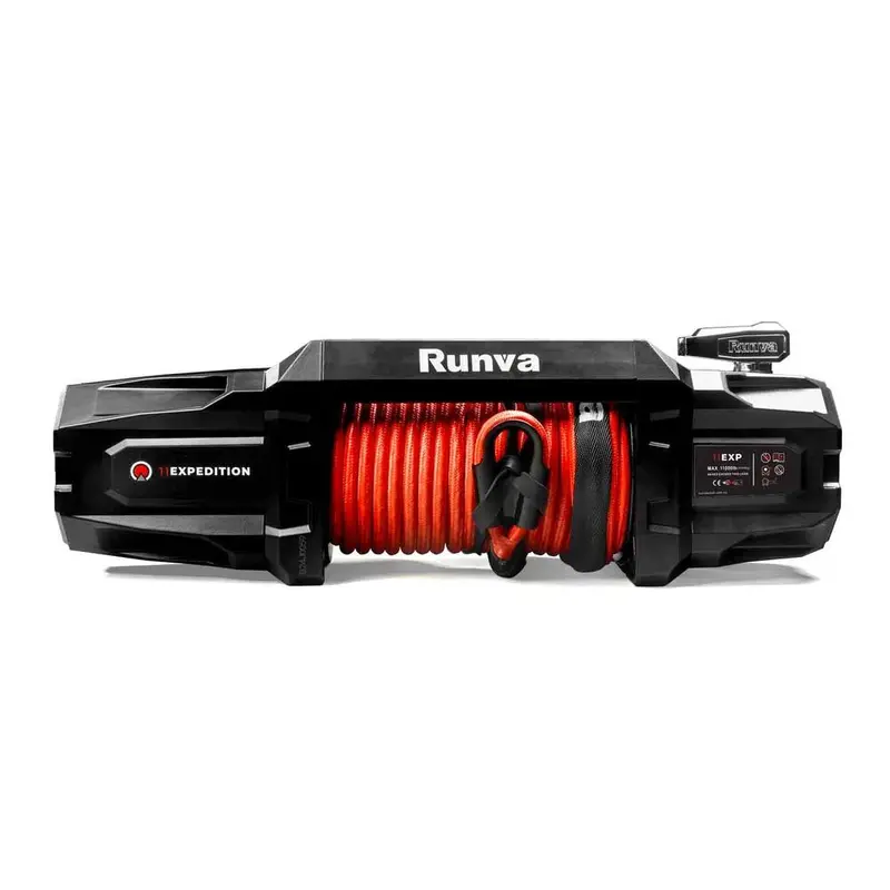 Runva 11Expedition 12V Winch With Synthetic Rope – 11,000Lb Ip67 Off-Road Recovery Winch 1