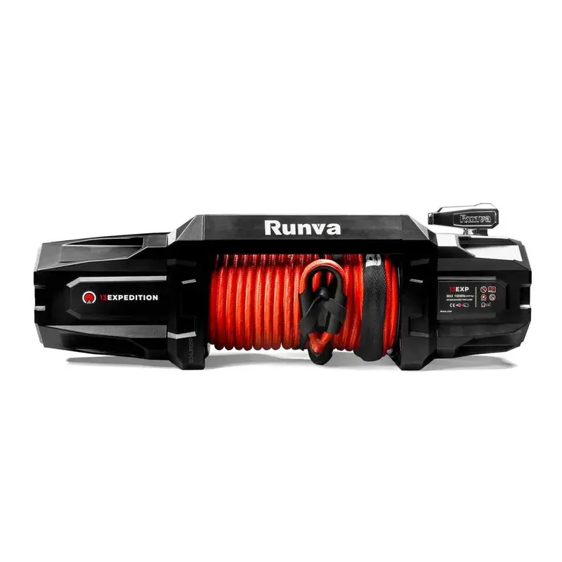 Runva 13Expedition 12V Winch With Synthetic Rope – 13,000Lb Off-Road Recovery Winch 1