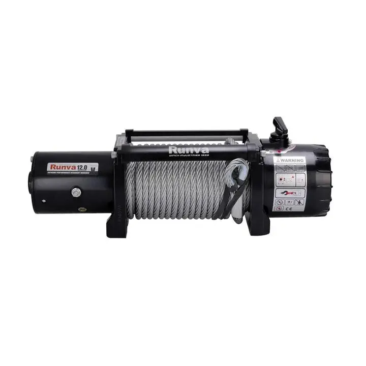 Runva Ewv12000 Ultimate 24V - With Steel Cable 1