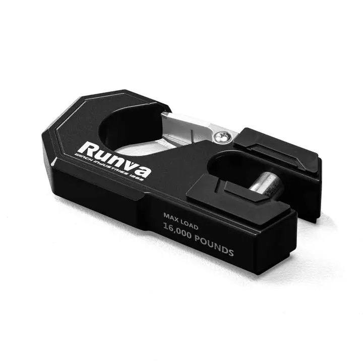 Runva Expedition Series Winch Hook - Black 1