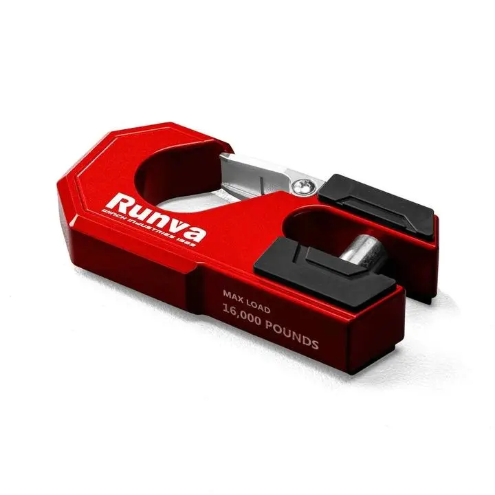 Runva Expedition Series Winch Hook - Red 1