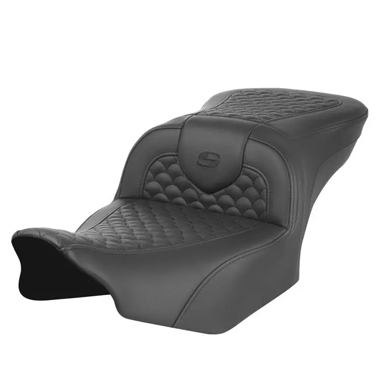 Saddlemen Roadsofa Dragon Scale-Ds (2008-2024 Select Street Glide, Road Glide, Electra, Road King, Cvo)(Heated & Non Heated Options) 1