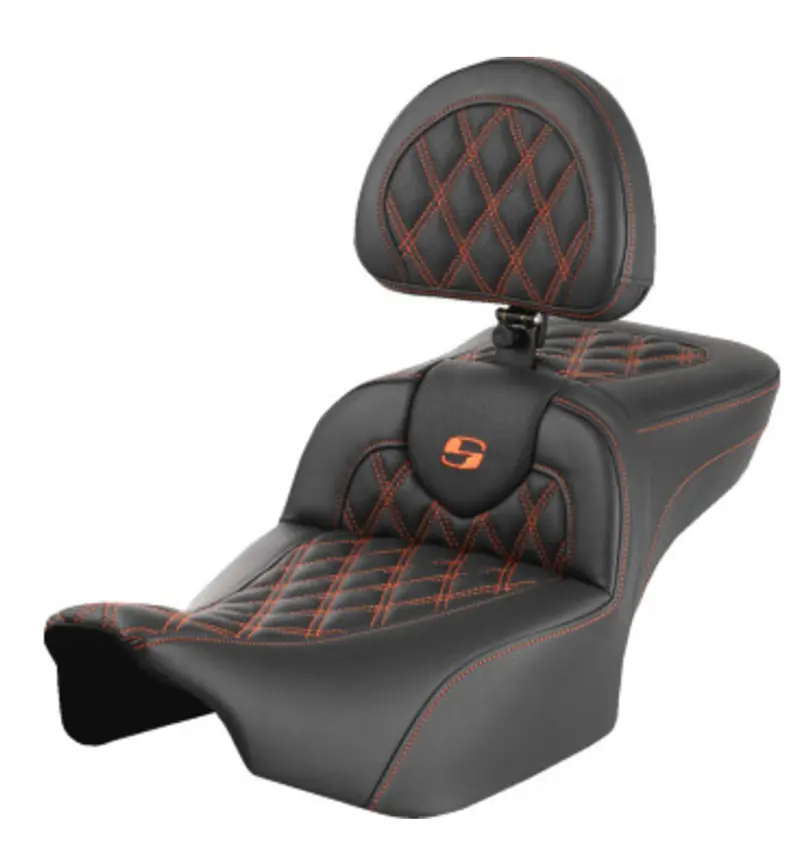 Saddlemen Roadsofa Lattice Stitch-Ls-(2008-2024 Select Street Glide, Road Glide, Electra, Road King, Cvo)(Heated & Non Heated Options) 20