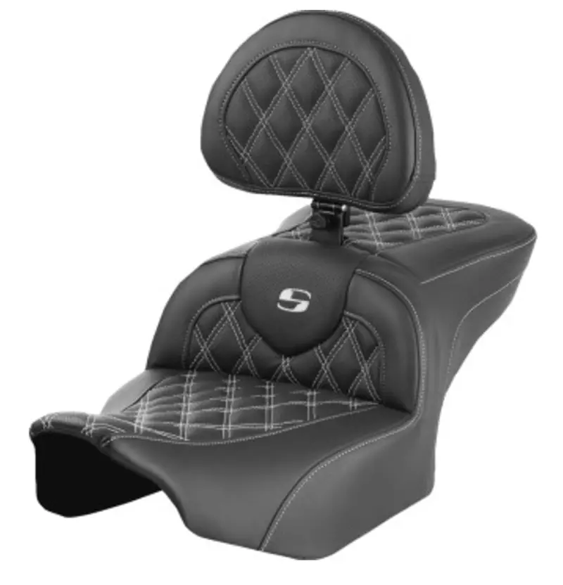 Saddlemen Roadsofa Lattice Stitch-Ls-(2008-2024 Select Street Glide, Road Glide, Electra, Road King, Cvo)(Heated & Non Heated Options) 25