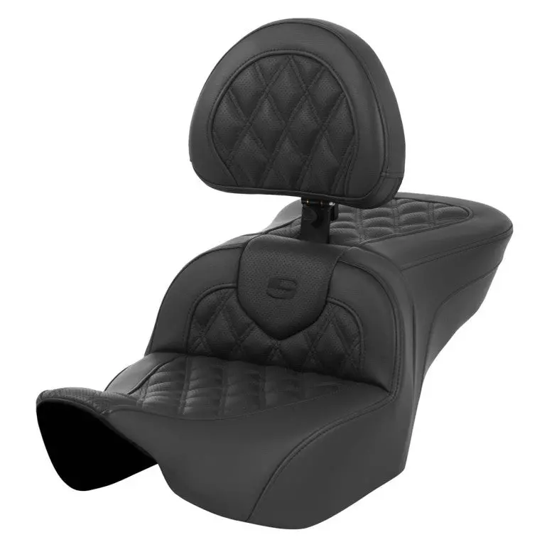 Saddlemen Roadsofa Lattice Stitch-Ls-(2008-2024 Select Street Glide, Road Glide, Electra, Road King, Cvo)(Heated & Non Heated Options) 35
