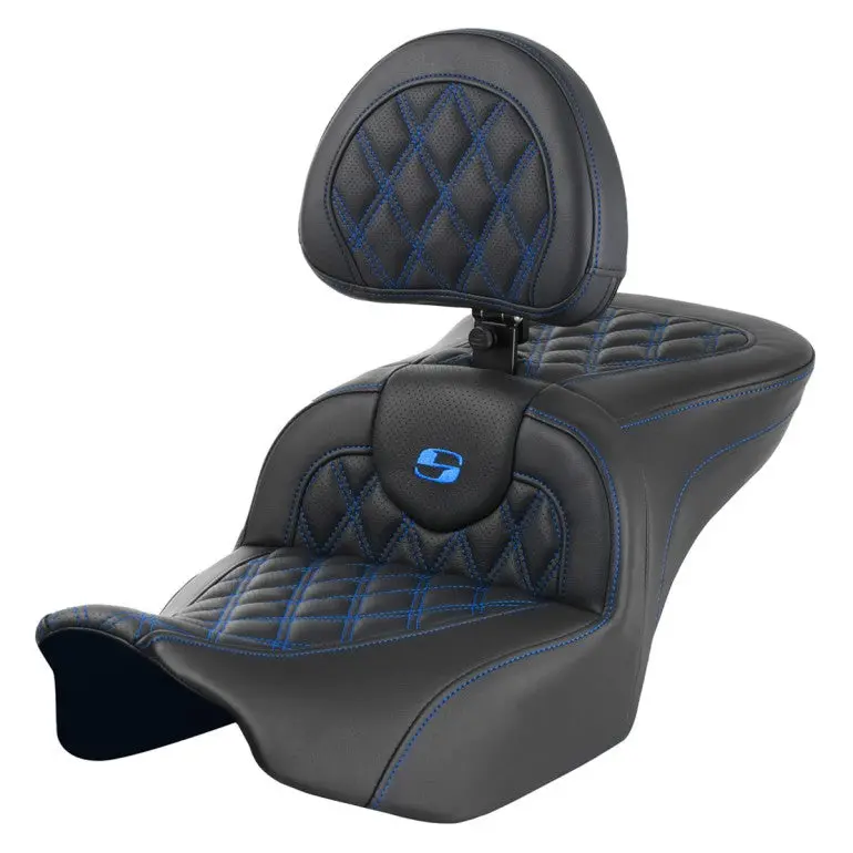 Saddlemen Roadsofa Lattice Stitch-Ls-(2008-2024 Select Street Glide, Road Glide, Electra, Road King, Cvo)(Heated & Non Heated Options) 37