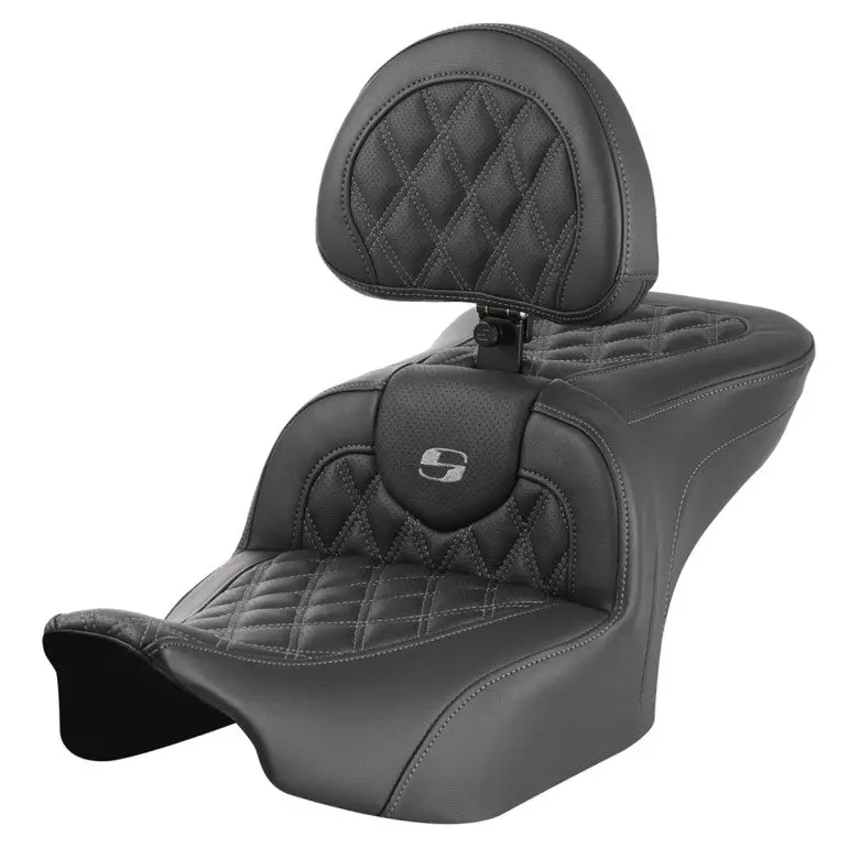 Saddlemen Roadsofa Lattice Stitch-Ls-(2008-2024 Select Street Glide, Road Glide, Electra, Road King, Cvo)(Heated & Non Heated Options) 38