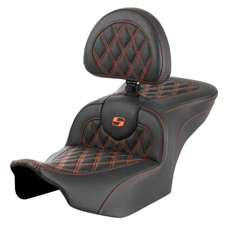 Saddlemen Roadsofa Lattice Stitch-Ls-(2008-2024 Select Street Glide, Road Glide, Electra, Road King, Cvo)(Heated & Non Heated Options) 39