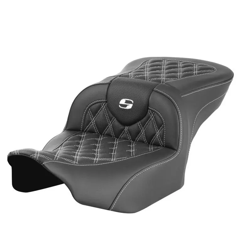 Saddlemen Roadsofa Lattice Stitch-Ls-(2008-2024 Select Street Glide, Road Glide, Electra, Road King, Cvo)(Heated & Non Heated Options) 43