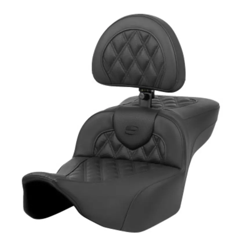 Saddlemen Roadsofa Lattice Stitch-Ls-(2008-2024 Select Street Glide, Road Glide, Electra, Road King, Cvo)(Heated & Non Heated Options) 5