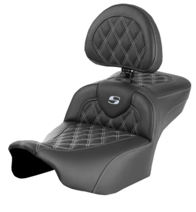 Saddlemen Roadsofa Lattice Stitch-Ls-(2008-2024 Select Street Glide, Road Glide, Electra, Road King, Cvo)(Heated & Non Heated Options) 9