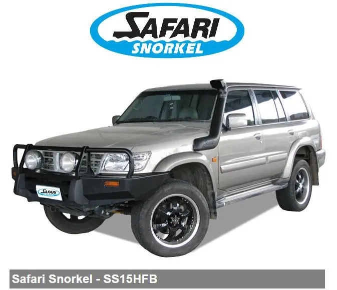Safari 4X4 Snorkel For The Nissan Gu Patrol (Y61) Series 2 Td42-Ti 4.2L Diesel 1