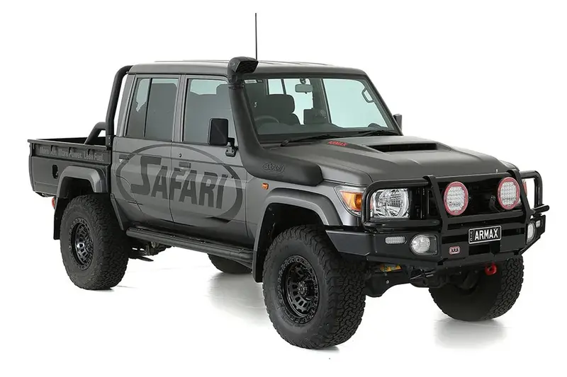 Safari Armax Snorkel To Suit Toyota Land Cruiser 76, 78 & 79 Series Wide Front 07/2007 To 07/2023 1Vd-Ftv 1