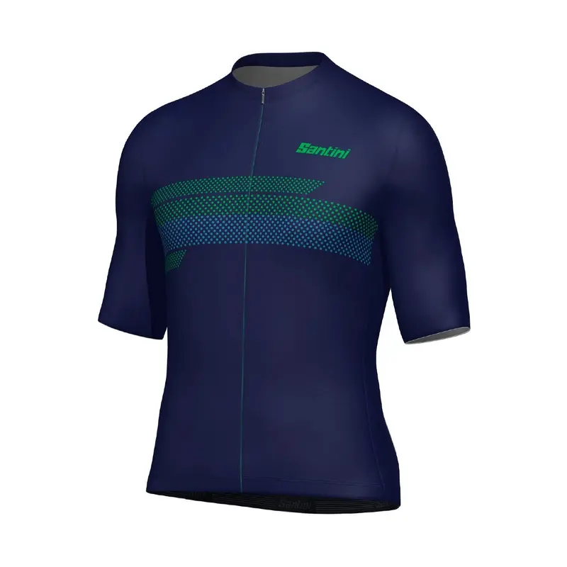 Santini Men's Horizon Classic Fit Jersey - Nautica 4