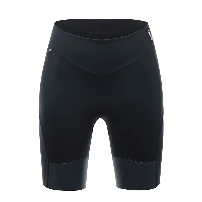 Santini Women's Alba Gil Evo Gel Cycling Shorts - Black 1