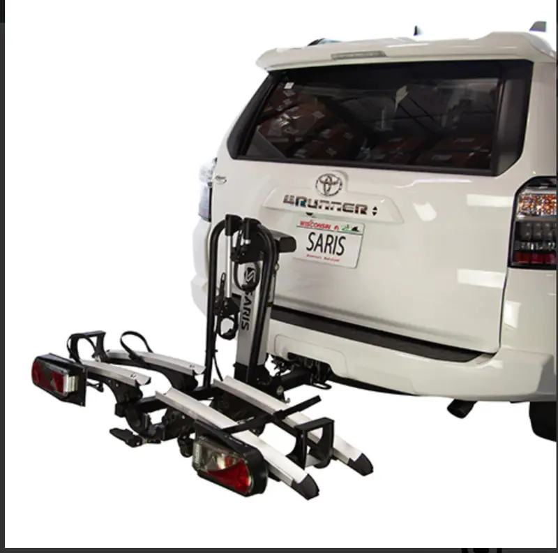 Saris Door County 2 Bike Motorized Electric Lift Hitch Rack 1
