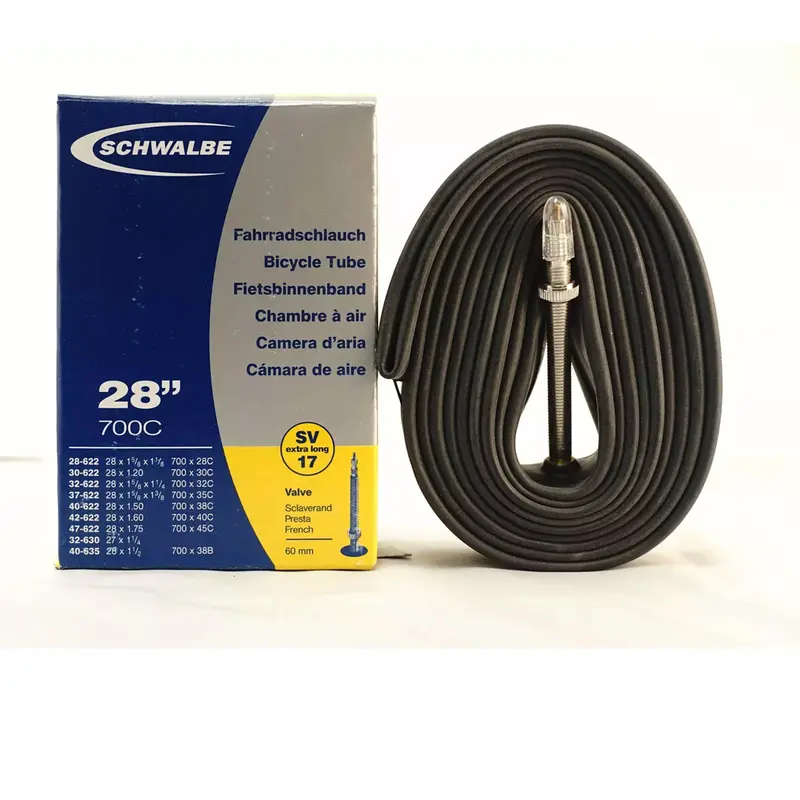 Schwalbe Tube Sv 20 Extra Light Inner Tube 700X20-25C, 60Mm Valve 1
