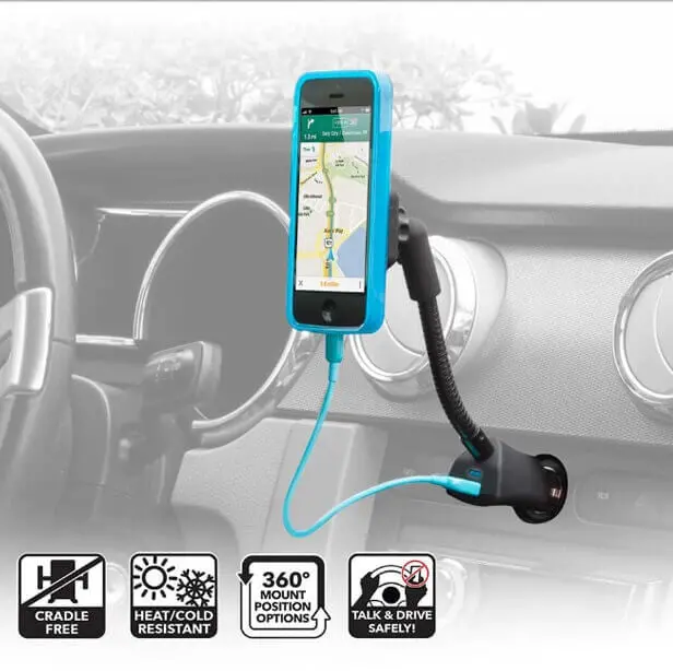 Scosche Mag12v Magicmount™ Power Magnetic Mount For Mobile Devices 1