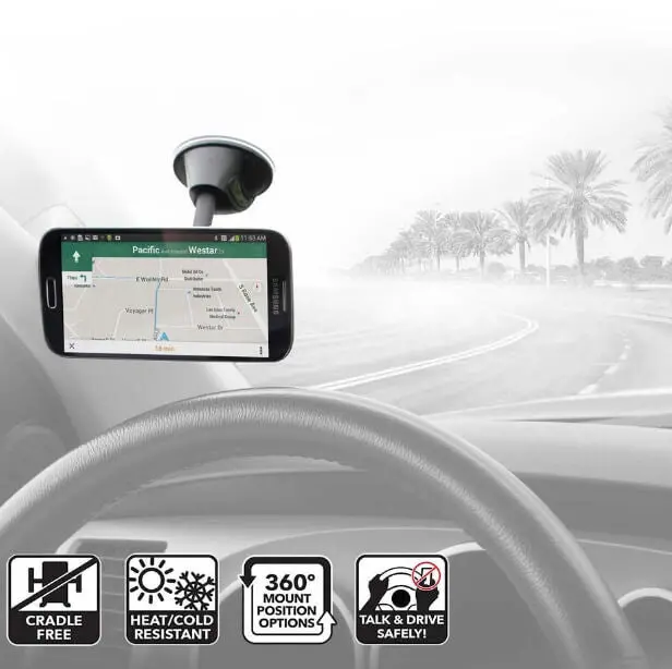 Scosche Magwdm Magicmount™ Window Magnetic Mount For Mobile Devices 1
