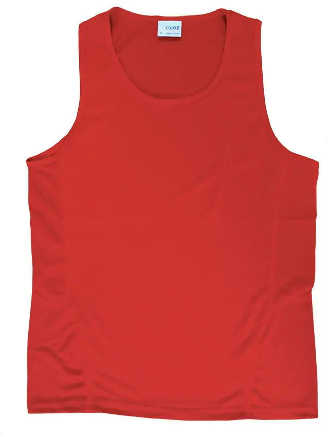 Scrimmage Singlet Mens Red 1