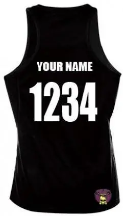 Scrimmage Singlet Womens Black 1