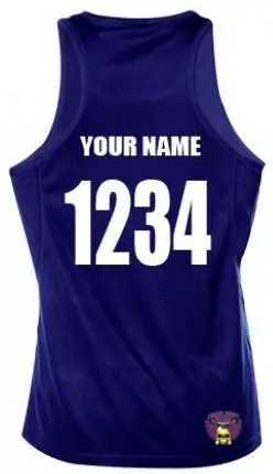 Scrimmage Singlet Womens Royal Blue 1