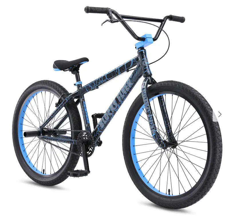 Se Bikes Blocks Flyer 26 Bmx Bike Blue Crackle 2026 1