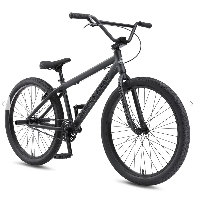 Se Bikes Blocks Flyer 26 Bmx Bike Matte Black 2026 1