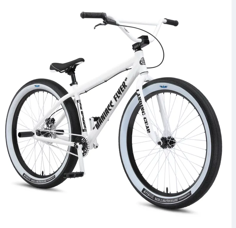 Se Bikes Maniacc Flyer  Bmx Bike Arctic White 2026 1