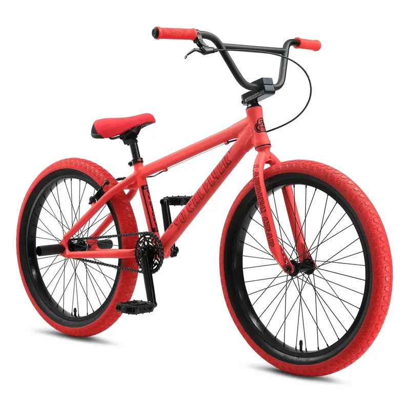 Se Bikes So Cal Flyer 24 Bmx Bike Matte Red 2024 1