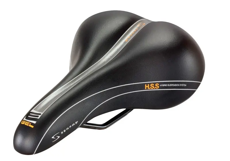 Serfas Mens E-Gel Comfort Saddle 1