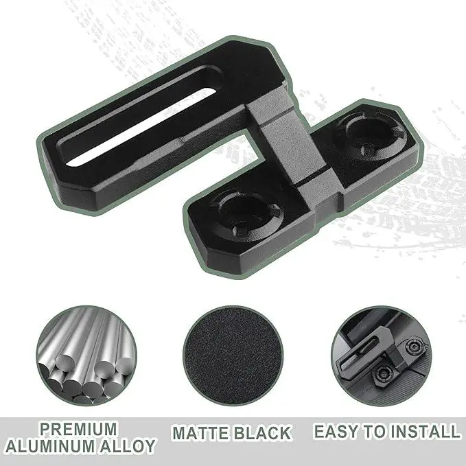 Seven Sparta Dual A-Pillar Ditch Light Mounting Brackets - 2021+ Bronco 2