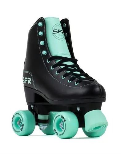 Sfr Figure Skates Black And Green 1