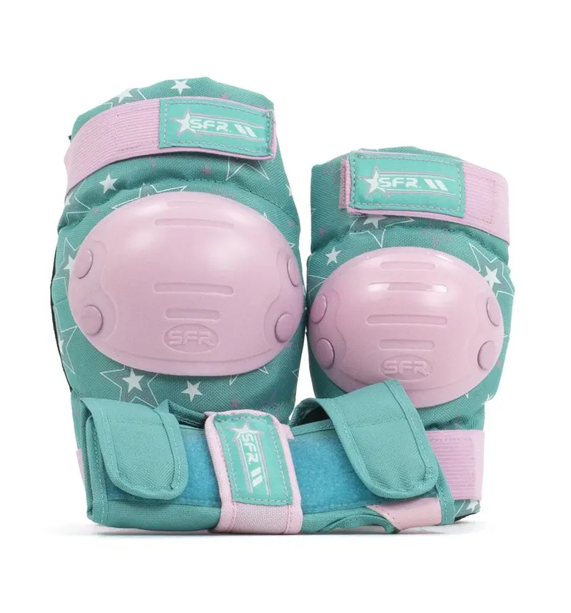 Sfr Triple Pad Set - Star - Pink Green 1