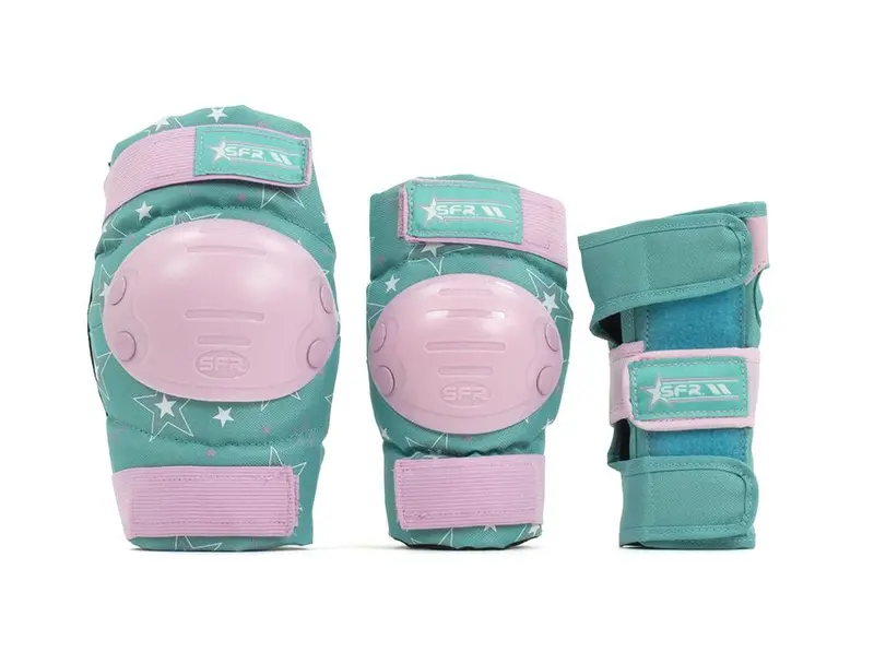 Sfr Triple Pad Set - Star - Pink Green 2