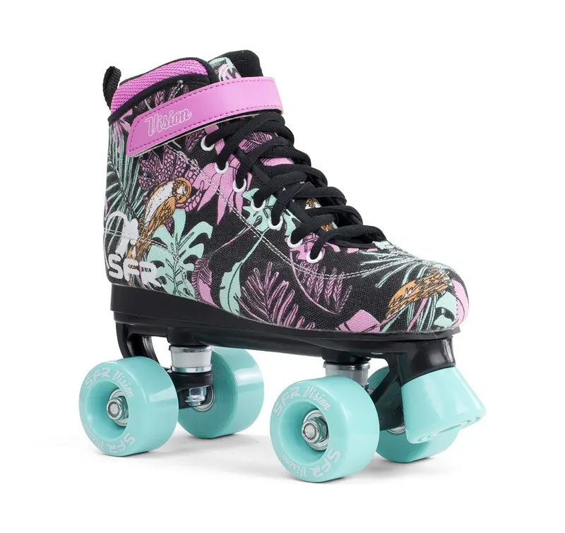 Sfr Vision Canvas Floral Quad Skates 1
